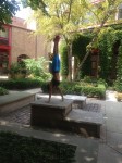 Sirena Williams Yoga Handstand